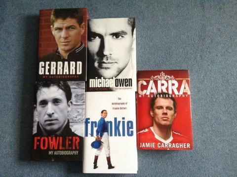 Autobiography books - great condition