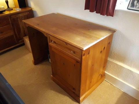 Solid pine desk