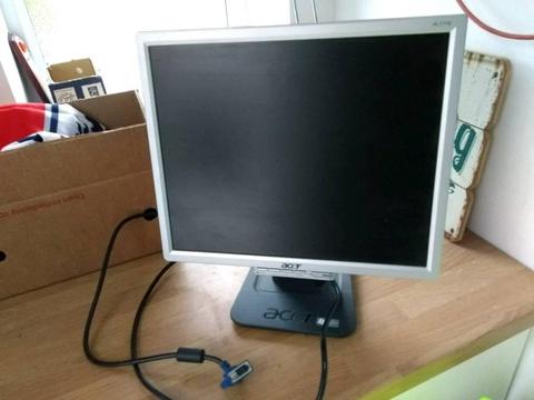 Acer desktop monitor