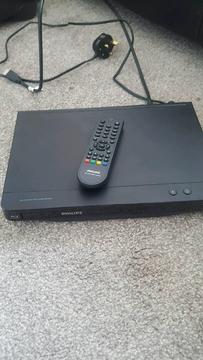 Phillips blu ray player with remote