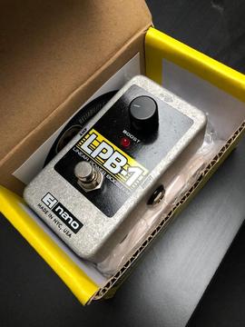 EHX Linear Power Booster guitar pedal LPB-1
