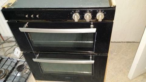 Belling double built in oven/grill and seperate gas hob