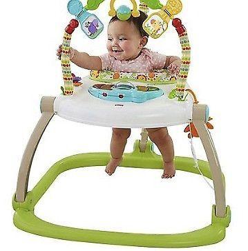 Fisher Price Jumperoo Space Saver (Rainforest) -good condition