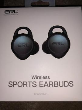Genuinely wireless ERL sports Bluetooth earbuds