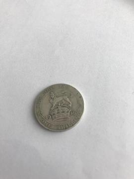 1916 one shilling Coin