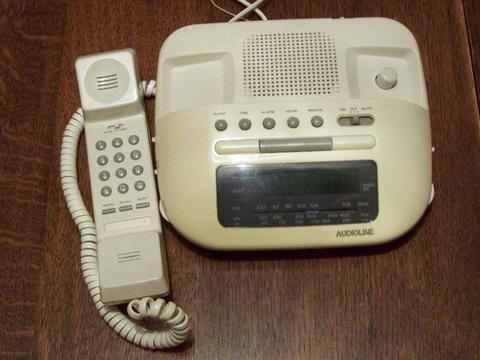 Telephone/clock/radio