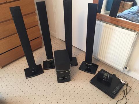 LG Surround sound system with DVD