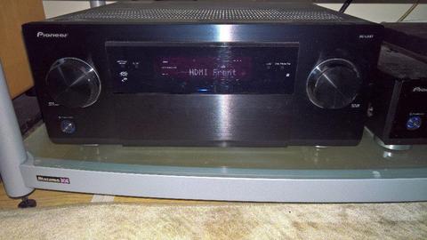 Pioneer SC LX57 AV Receiver & BDP LX58 BD Blu Ray universal Disc Player (DVD, CD SACD)