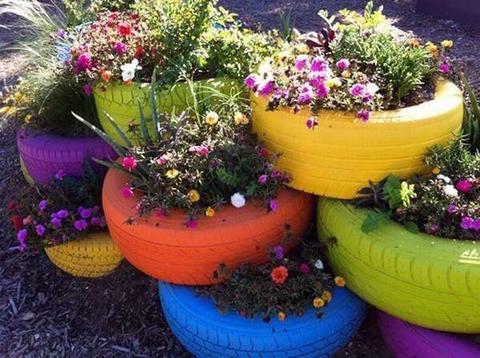 Wanted items for garden project tyres pots etc