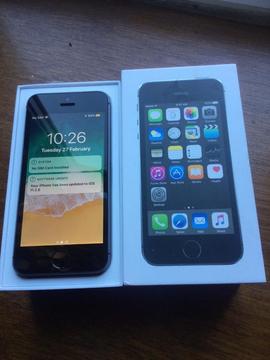 iPhone 5s 16 gig unlocked to any network excellent condition with brand-new Apple accessories