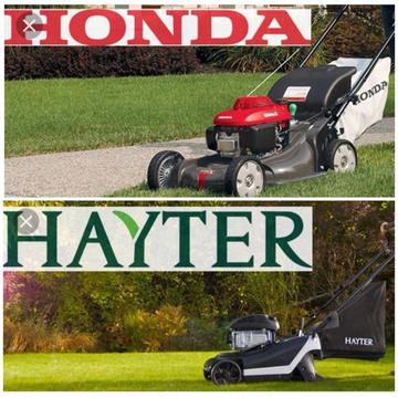 Wanted Honda / hayter Lawnmower