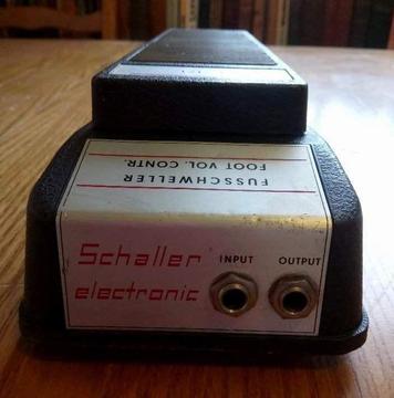 Vintage Schaller Fusschweller Foot Volume Control F 121