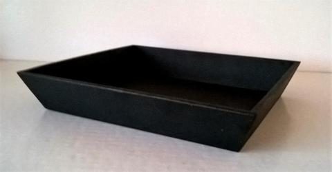 Handcrafted Rectangular Wooden Tray for a Gift / Snack Presentation or Ornament