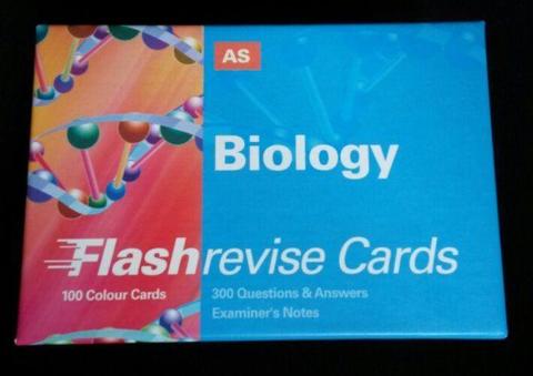AS Biology Flash Revise Cards