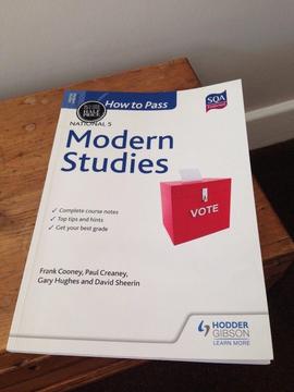 How to Pass Nat 5 Modern Studies