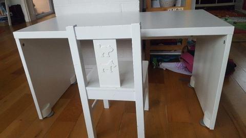 Ikea childrens desk and chair