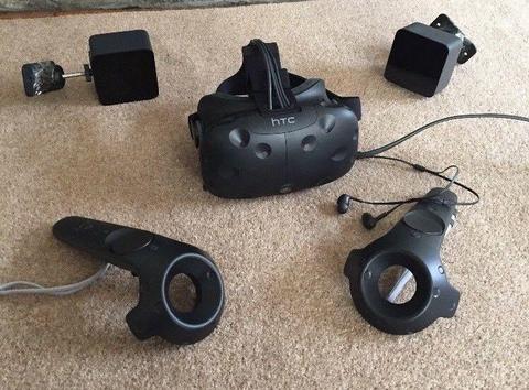 HTC vive with deluxe audio strap