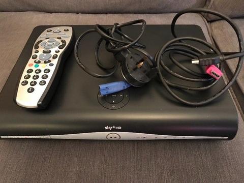 Sky HD+ Pace box with remote and leads