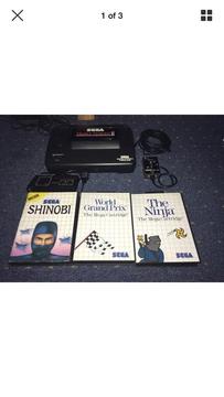 Sega master system 2 plus games