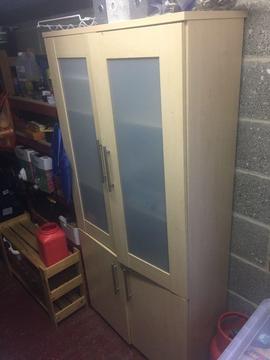 Large 4 door Office Cupboard for free