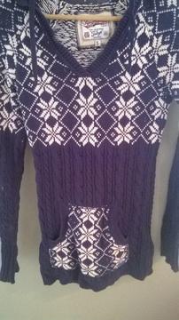 Womens superdry jumper dress size small