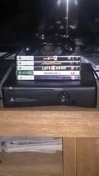 xbox 360 with 5 games £45