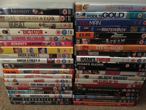 Job lot of about 80 dvds to swap