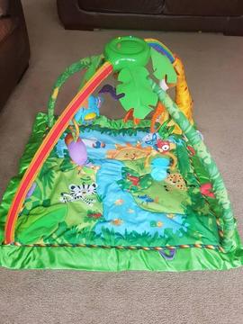 Fisher Price jungle light sound and movement play mat