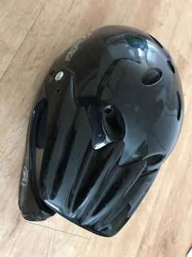 Apex helmet black size medium