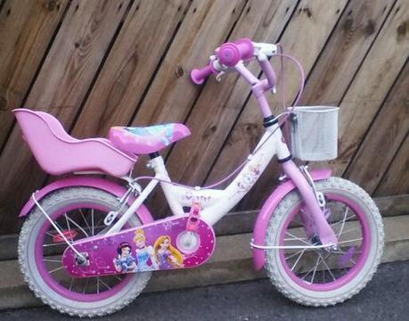 Girls 14 inch bicycle perfect condition £35