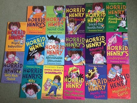 17x Horrid Henry children’s books