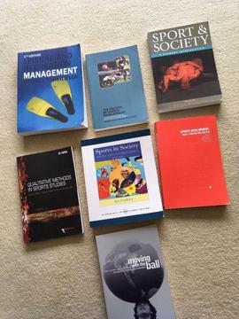 Sports degree 7 quality text books