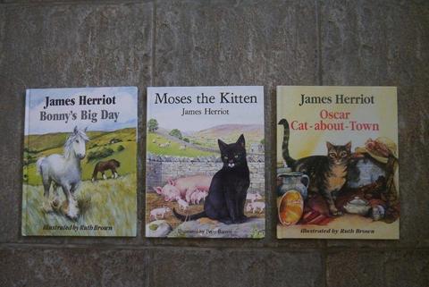 Three hardback James Herriot books
