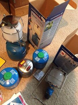 Camping Gas Lights Lamps Lanterns and Stove