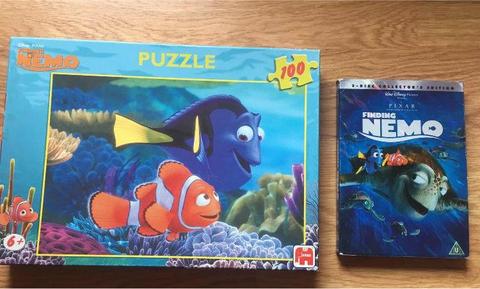 Finding Nemo Collectors Edition DVD & Jigsaw Puzzle