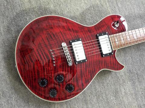 Michael Kelly Patriot Decree - Blood Red Flamed Maple Top
