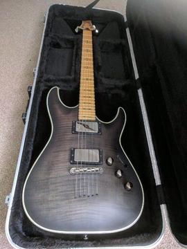Schecter Hellraiser Extreme C-1 Electric 6 string guitar with Hard Case