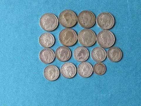 Pre 1947 Silver Coins