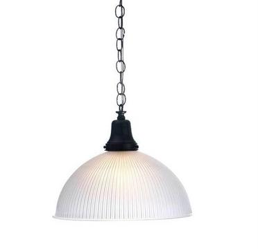 Ikea Tostarp metal ceiling hanging lamp with frosted glass shade