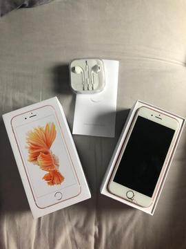 iPhone 6s rose gold unlocked to all networks