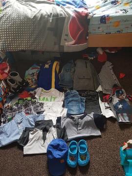 Bundle of boys clothes age 3/4and 4/5years