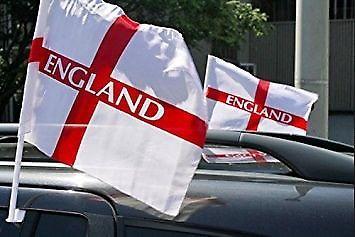 England Car Flags
