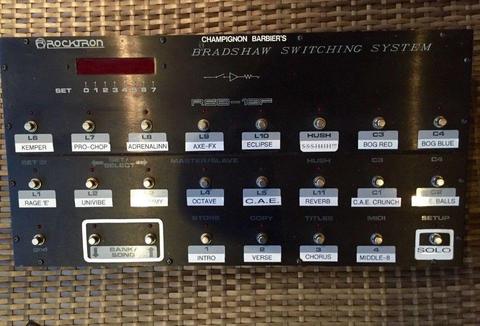 Bob Bradshaw/Custom Audio Electronics Rocktron Bradshaw RSB-18 R+F Switching System