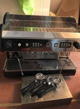 Fracino Commercial 2 Group Coffee Machine, Grinder, Handles, Dump Tray & Pump