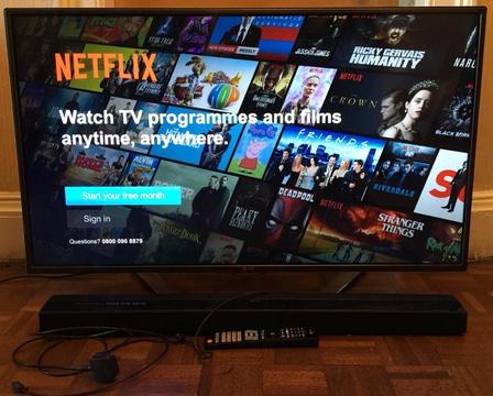 LG 47” SMART LED 3D TV WITH LG SOUNDBAR