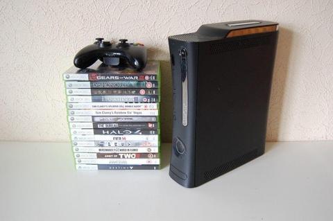 Xbox 360 250GB Elite Console + 15 Games Bundle