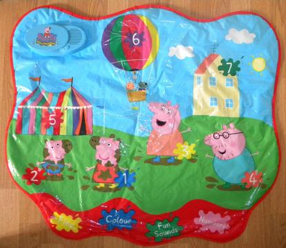 Peppa Golden Boots Playmat - used