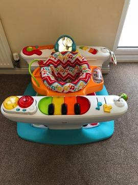 Fisher price 4 in 1 piano activity gym baby