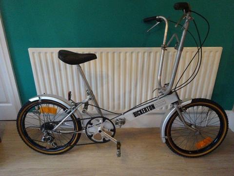 Bickerton Portable Classic Folding Bicycle. In excellent condition and in good working order