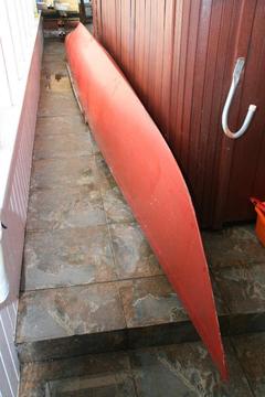 Dart catamaran bits for sale. Hulls, mast, trampoline, rudders, tiller bar